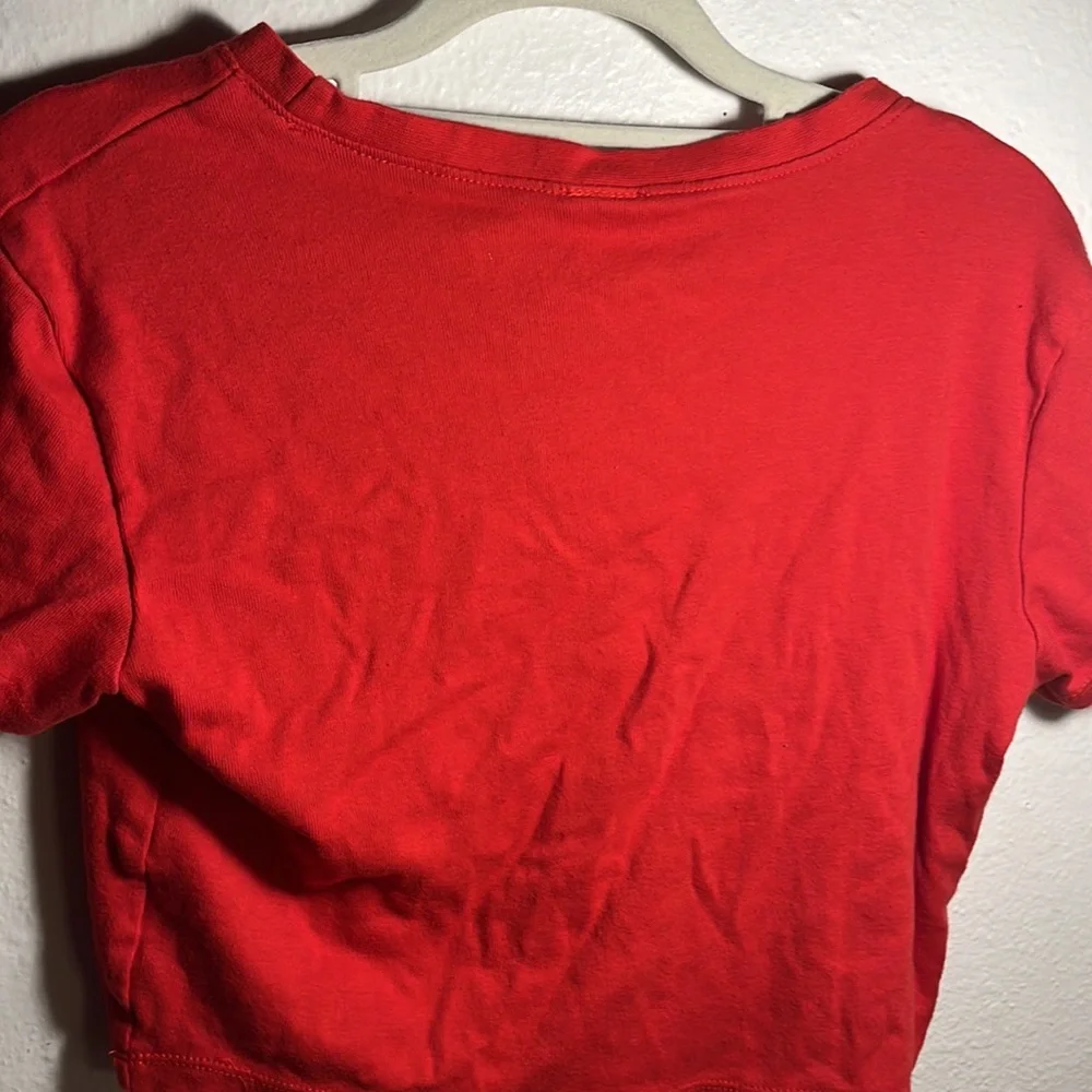 Red Crop top - Picture 3 of 3